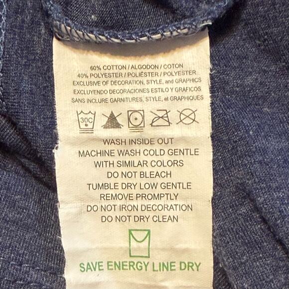 Chicago Bears Women's V Neck T-Shirt Sz XL Distressed Logo Graphic Vintage Style - Picture 6 of 6